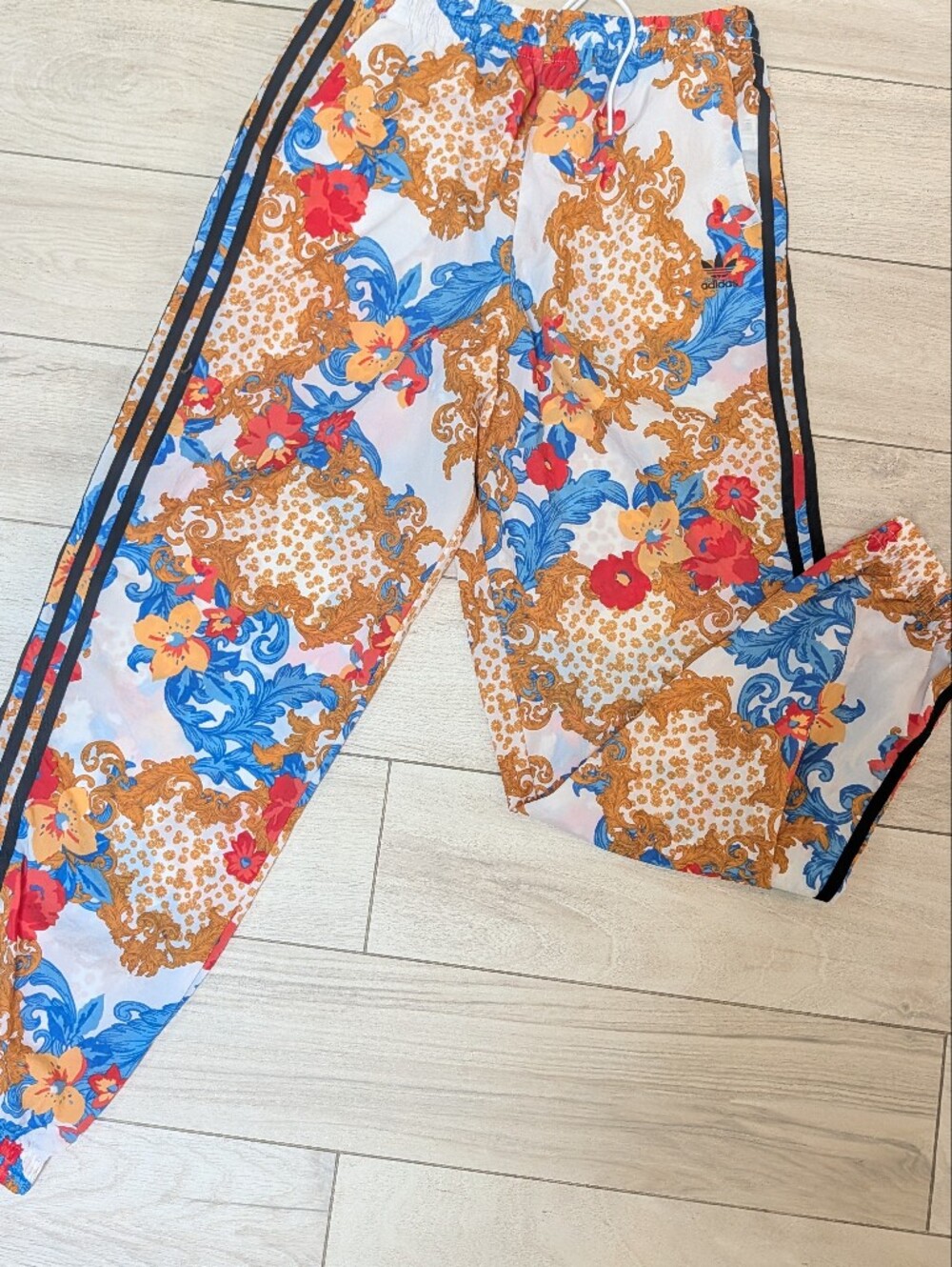 adidas X HER London studio Collab Multicolor Floral Track Pants - Picture 9 of 9